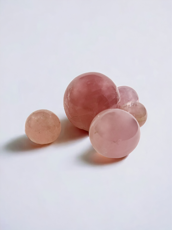 Rose Quartz Spheres